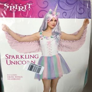 Adult Unicorn Costume. Size Small/Medium.
